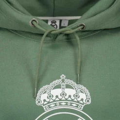 Herren Sport Design Sweden AB Sweatshirts|Herren Hoodie Color Crest Dunkelgrün Real Madrid