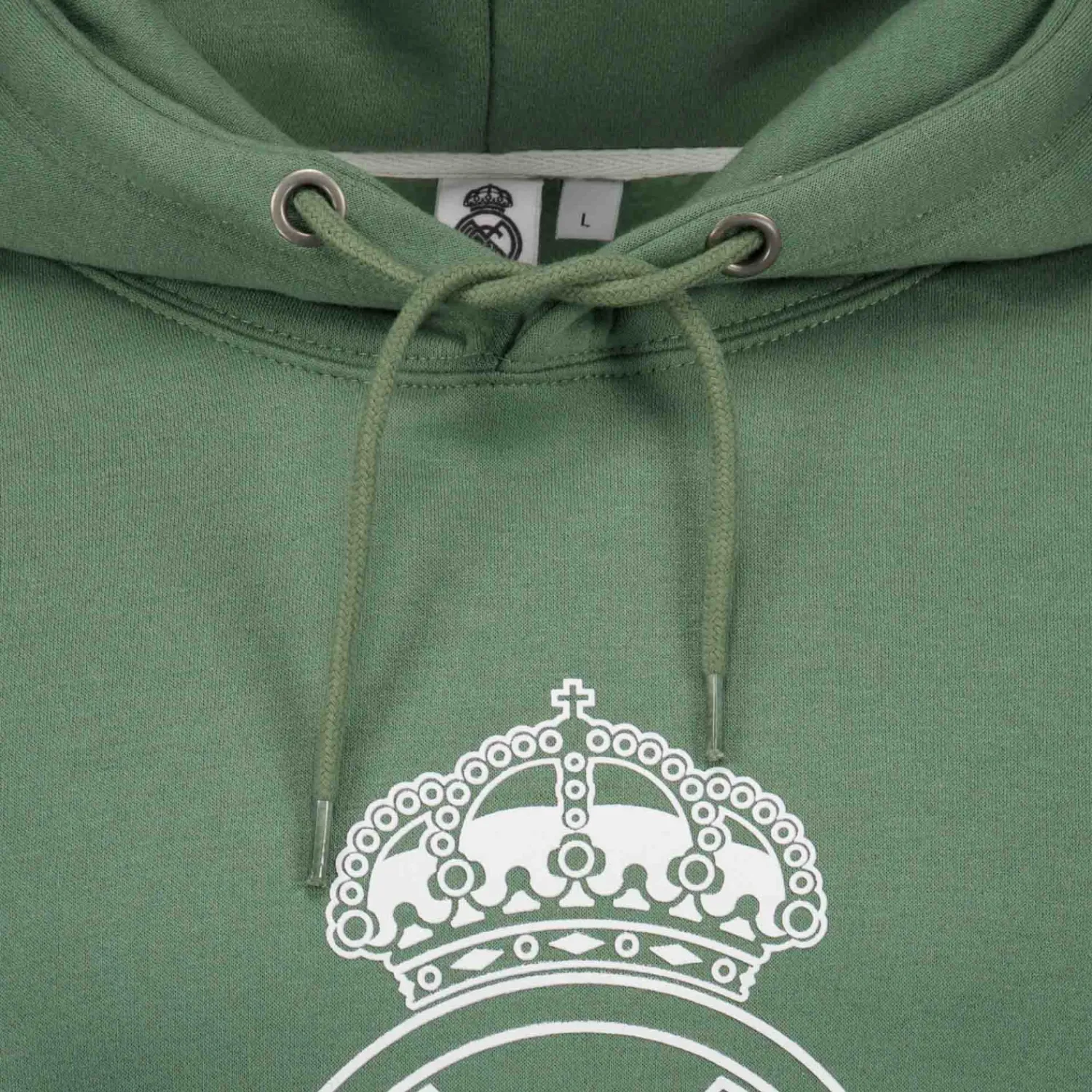 Herren Sport Design Sweden AB Sweatshirts|Herren Hoodie Color Crest Dunkelgrün Real Madrid
