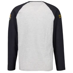 Herren MBA Solutions T-Shirts|Herren Langärmliges Baseball T-Shirt Off White Real Madrid