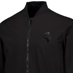 Herren MBA Solutions Jacken|Herren Outerwear Bomberjacke Real Madrid Schwarz