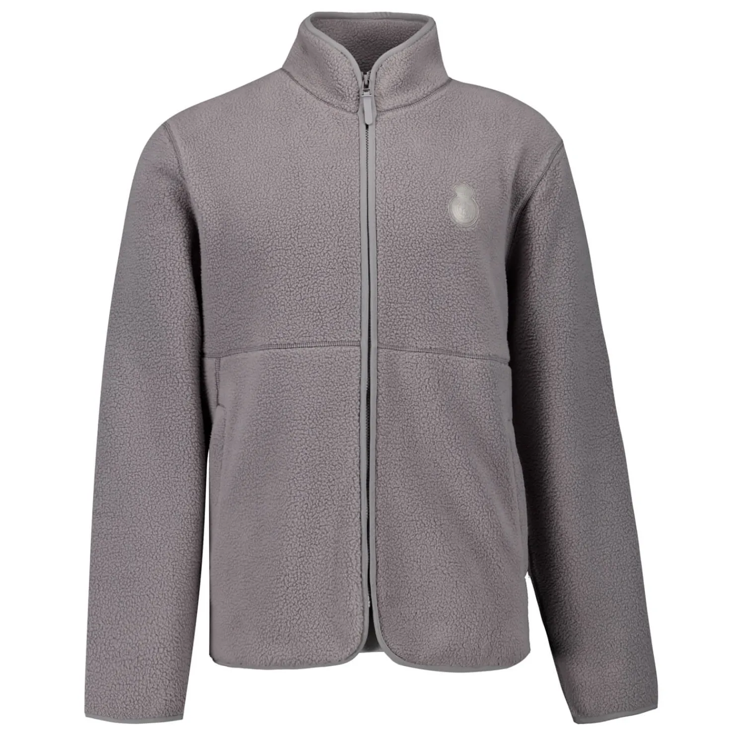 Herren MBA Solutions Jacken|Herren Outerwear Sherpajacke Real Madrid Grau