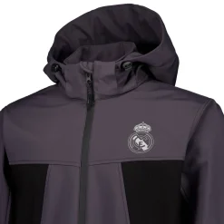 Herren MBA Solutions Jacken|Herren Outerwear Softshell Jacke Real Madrid Dunkelgrau