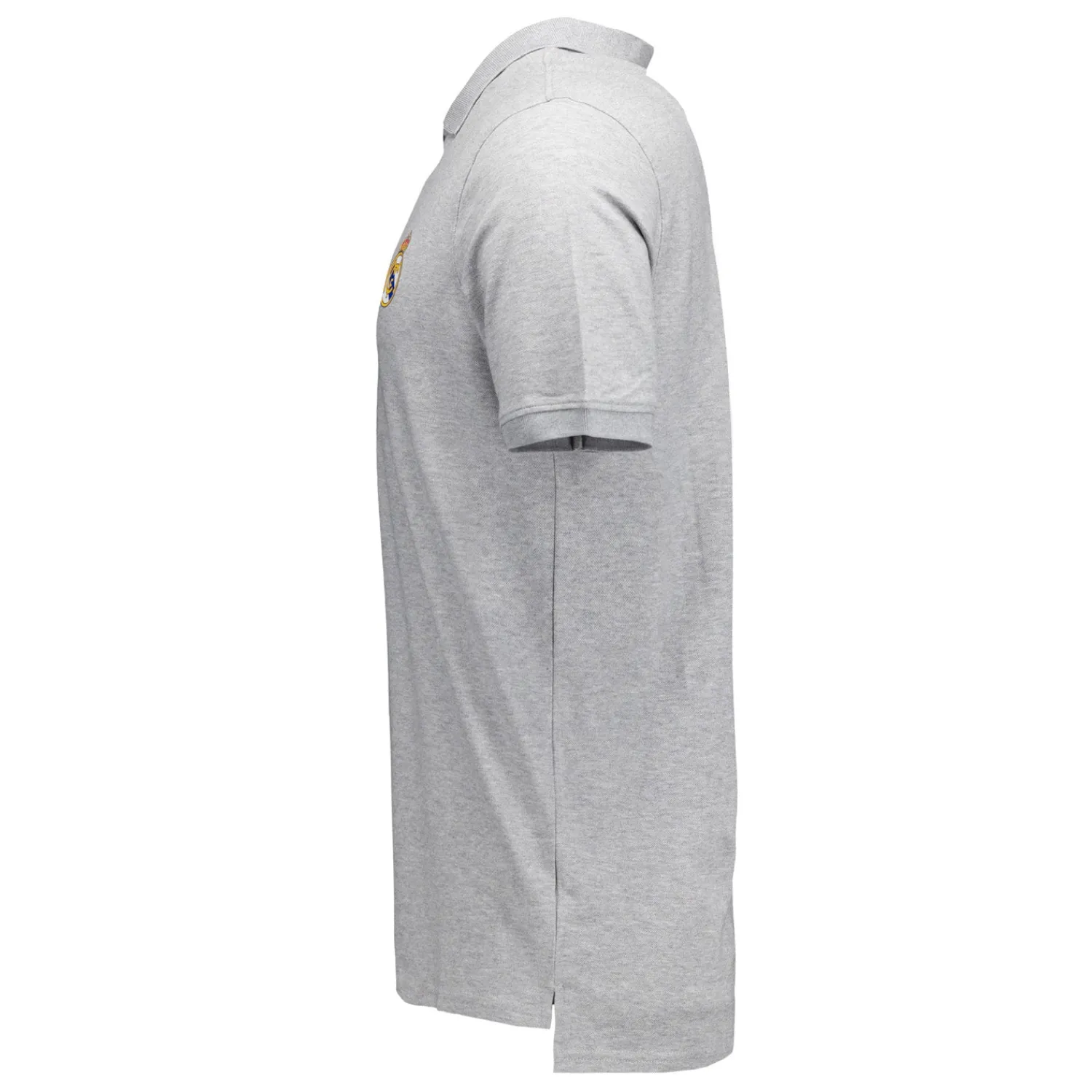 Herren OSDM Polos|Herren Polo Grau ECO Essentials Real Madrid Mantel Farbe