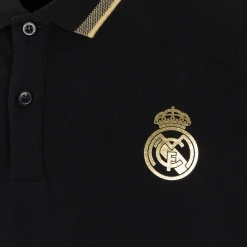 Herren OSDM Polos|Herren Poloshirt Schwarz & Gold