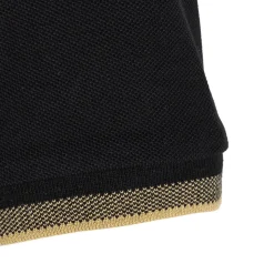 Herren OSDM Polos|Herren Poloshirt Schwarz & Gold