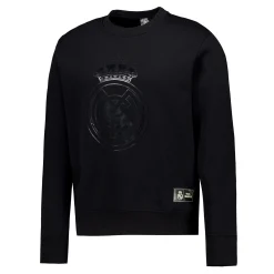 Herren MBA Solutions Sweatshirts|Herren Sweatshirt Wappen Schwarz Real Madrid