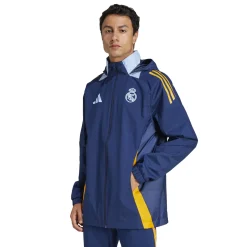 Herren Adidas España, S.A.U Jacken|Sweatshirts|Herren Training All Weather Jacke adidas 24/25 Marineblau