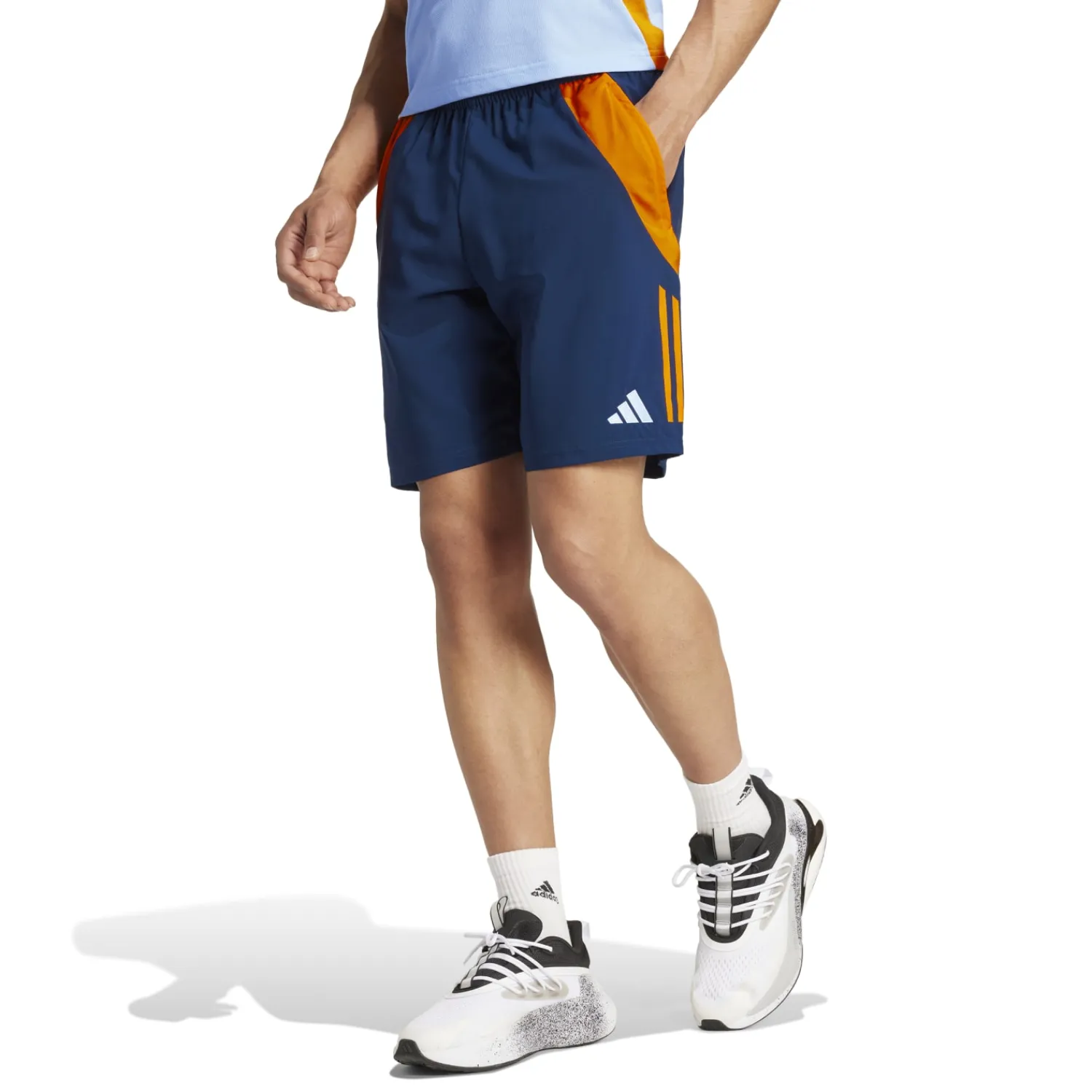 Herren Adidas España, S.A.U Hosen|Hosen|Herren Training Downtime Shorts 24/25 Marineblau