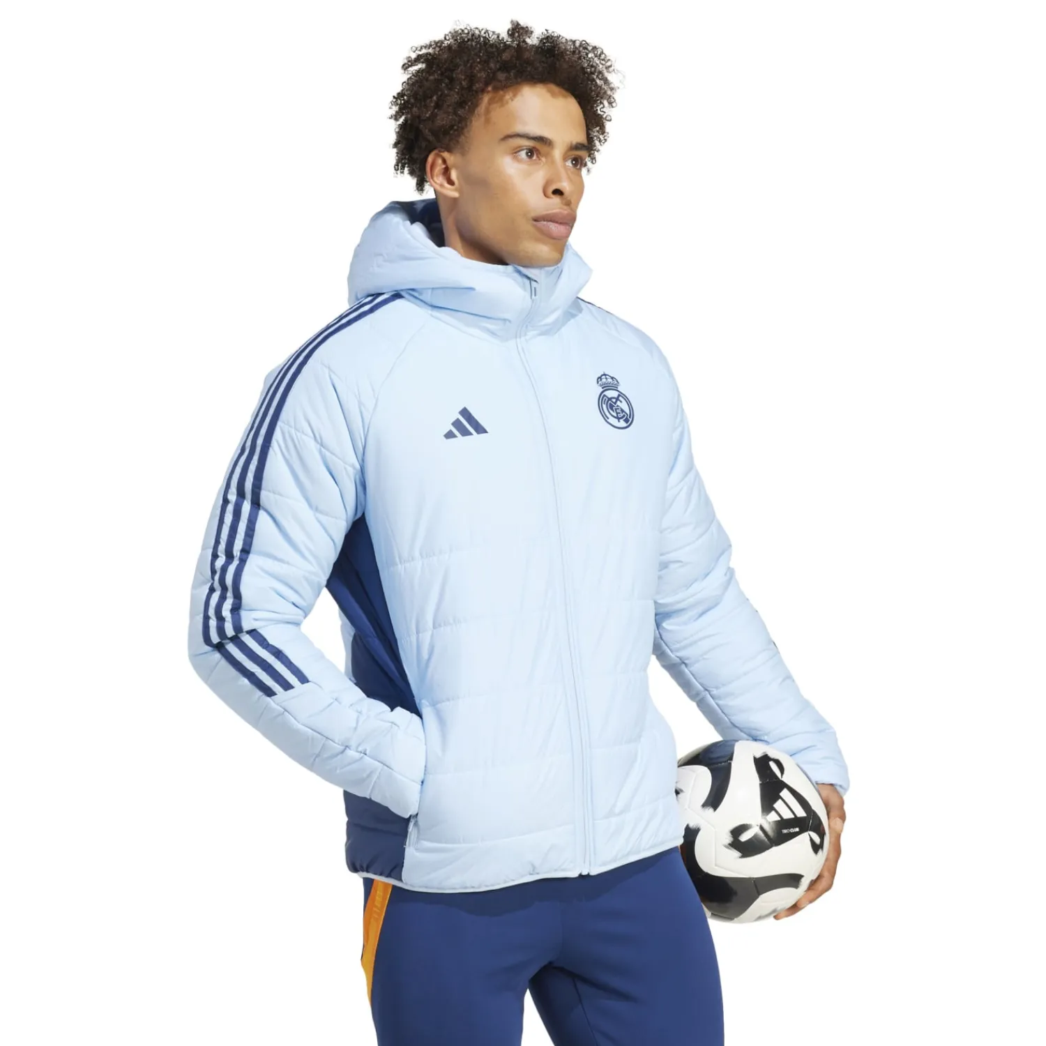 Herren Adidas España, S.A.U Jacken|Jacken|Herren Training Winterjacke 24/25 Blau