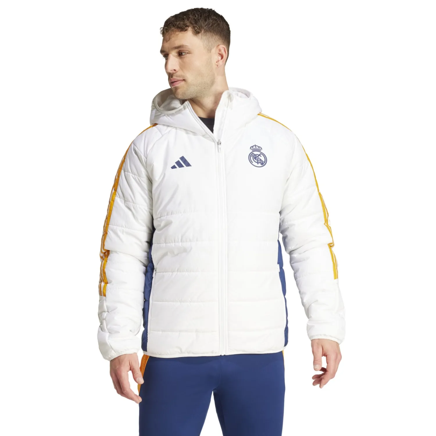 Herren Adidas España, S.A.U Jacken|Jacken|Herren Training Winterjacke 24/25 Weiß