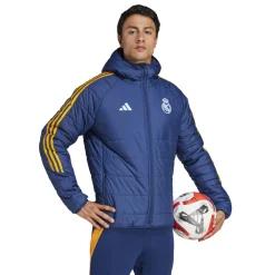 Herren Adidas España, S.A.U Jacken|Sweatshirts|Herren Training Winterjacke adidas 24/25 Marineblau