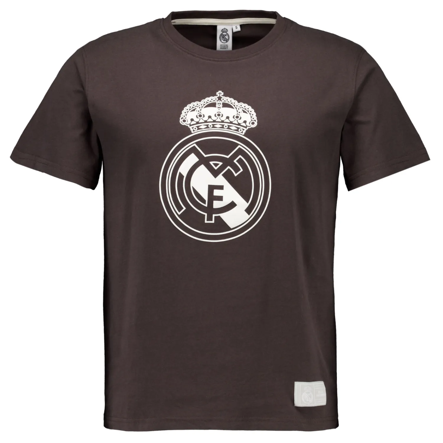 Herren Sport Design Sweden AB T-Shirts|Herren T-Shirt Color Crest Schwarz Real Madrid
