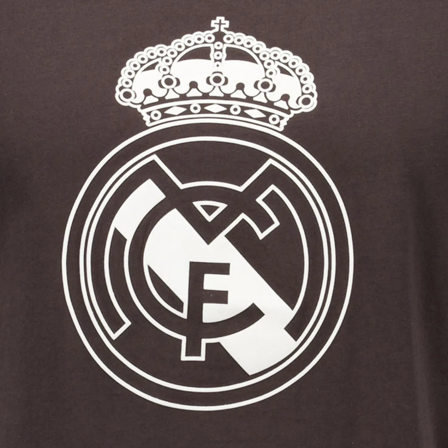 Herren Sport Design Sweden AB T-Shirts|Herren T-Shirt Color Crest Schwarz Real Madrid