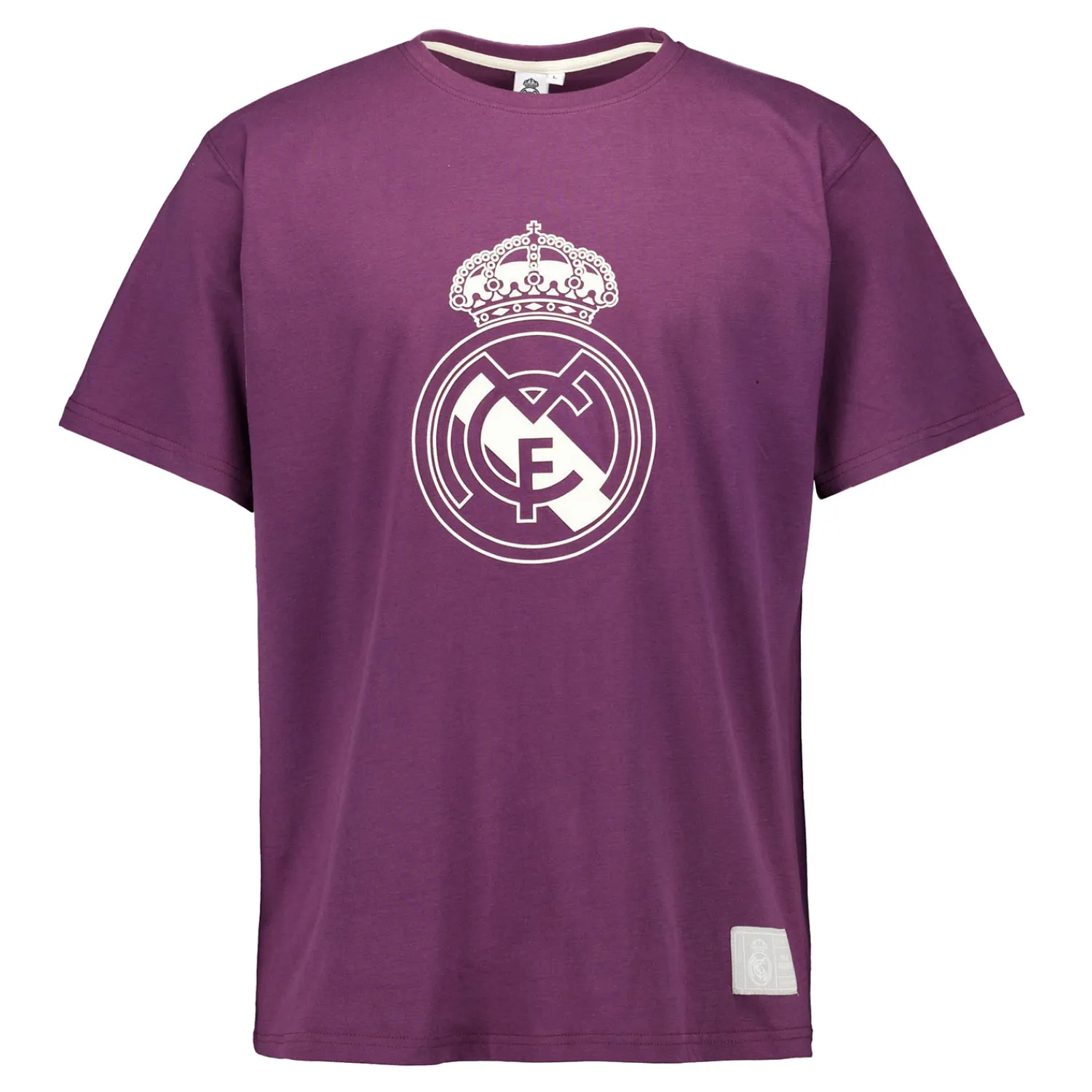 Herren Sport Design Sweden AB T-Shirts|Herren T-Shirt Color Crest Lila Real Madrid