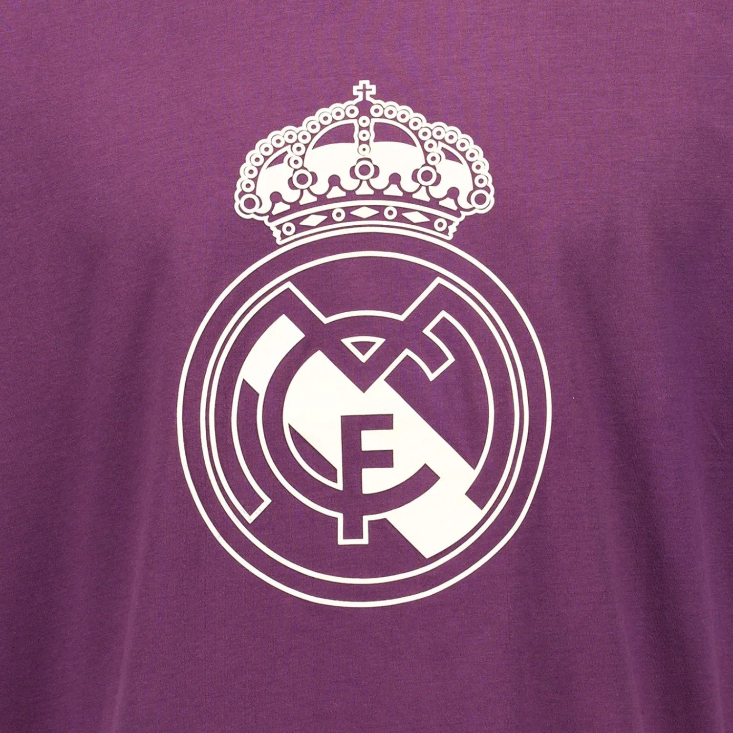 Herren Sport Design Sweden AB T-Shirts|Herren T-Shirt Color Crest Lila Real Madrid