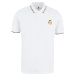 Herren OSDM Polos|Herren Weiß & Gold Poloshirt