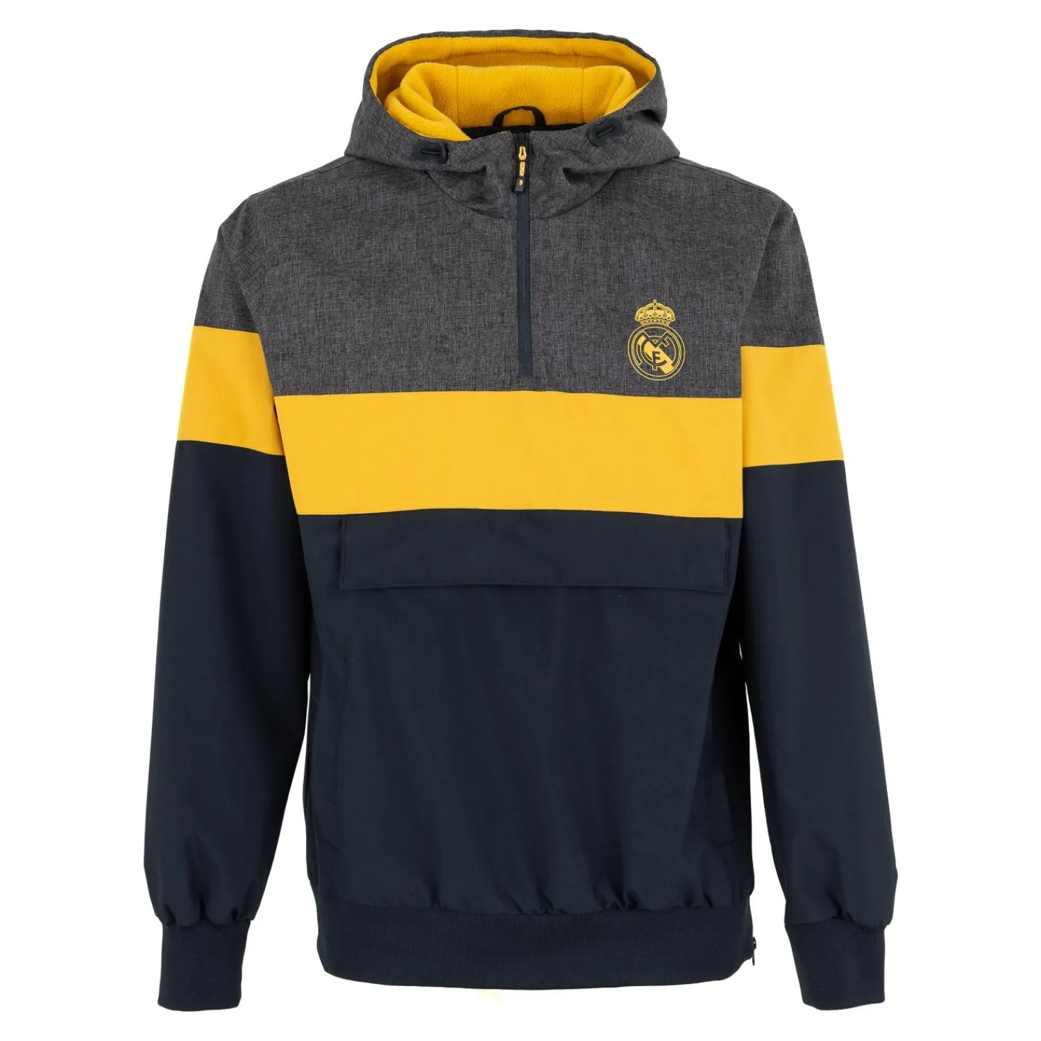 Herren MBA Solutions Jacken|Herrenoberbekleidung Anorak Jacke Marineblau Details