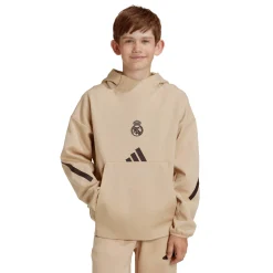 Kinder Adidas España, S.A.U Sweatshirts|Sweatshirts|Kinder adidas Badge Up Hoodie Creme/Schwarz