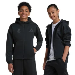 Kinder Adidas España, S.A.U Sweatshirts|Jacken|Kinder adidas Badge Up Kapuzenjacke Schwarz/Schwarz