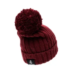 Project Rogers & JLK, S.L. Beanies|Kinder Bommelmütze Burgunderrot