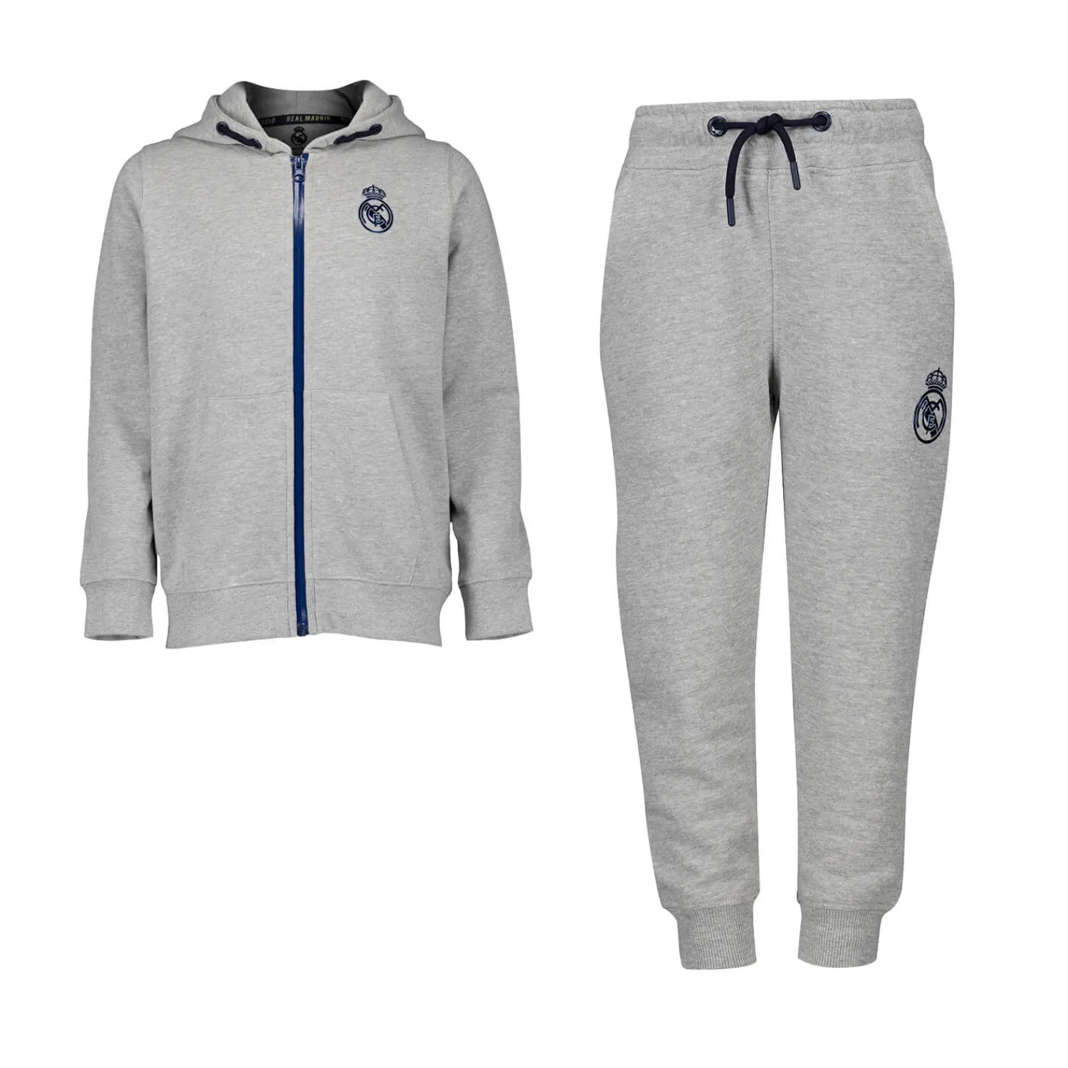 Kinder ITEX Trainingsanzüge|Kinder Fan Kids Trainingsanzug Grau Degrade Real Madrid