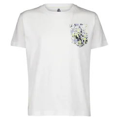 Kinder ITEX T-Shirts|Kinder Fan Kids Vordertasche Weißes T-Shirt Real Madrid