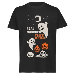 Kinder Sport Design Sweden AB T-Shirts|Kinder Halloween Trick or Treat T-Shirt Schwarz Real Madrid