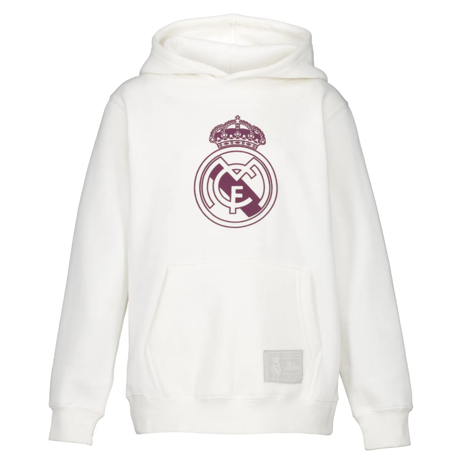 Kinder Sport Design Sweden AB Sweatshirts|Kinder Hoodie Color Crest Off White Real Madrid