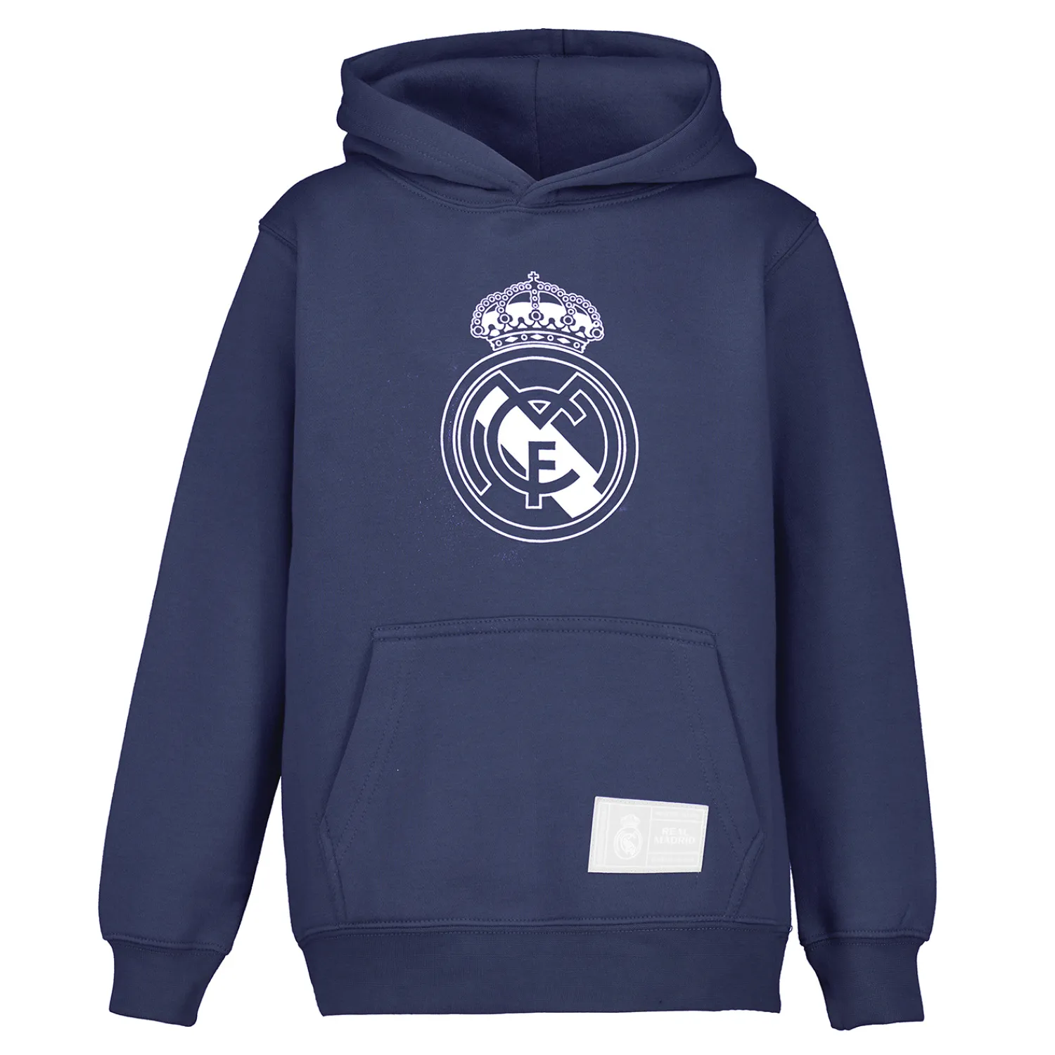 Kinder Sport Design Sweden AB Sweatshirts|Kinder Hoodie Color Crest Marineblau Real Madrid