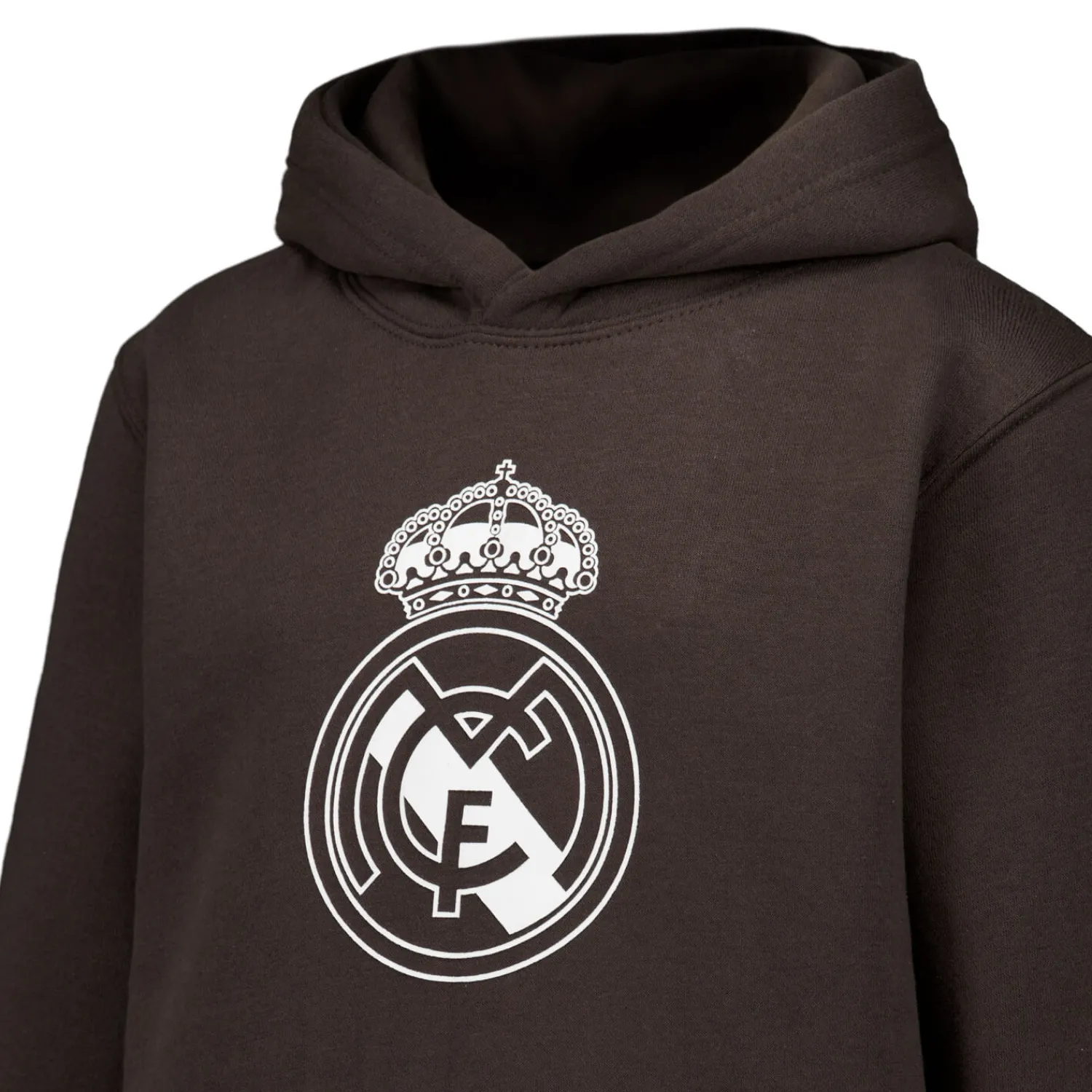 Kinder Sport Design Sweden AB Sweatshirts|Kinder Hoodie Color Crest Schwarz Real Madrid