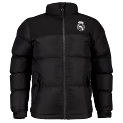 Kinder MBA Solutions Jacken|Kinder Outerwear Wattierte Jacke Real Madrid Schwarz