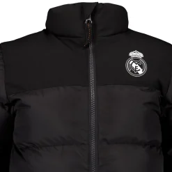 Kinder MBA Solutions Jacken|Kinder Outerwear Wattierte Jacke Real Madrid Schwarz