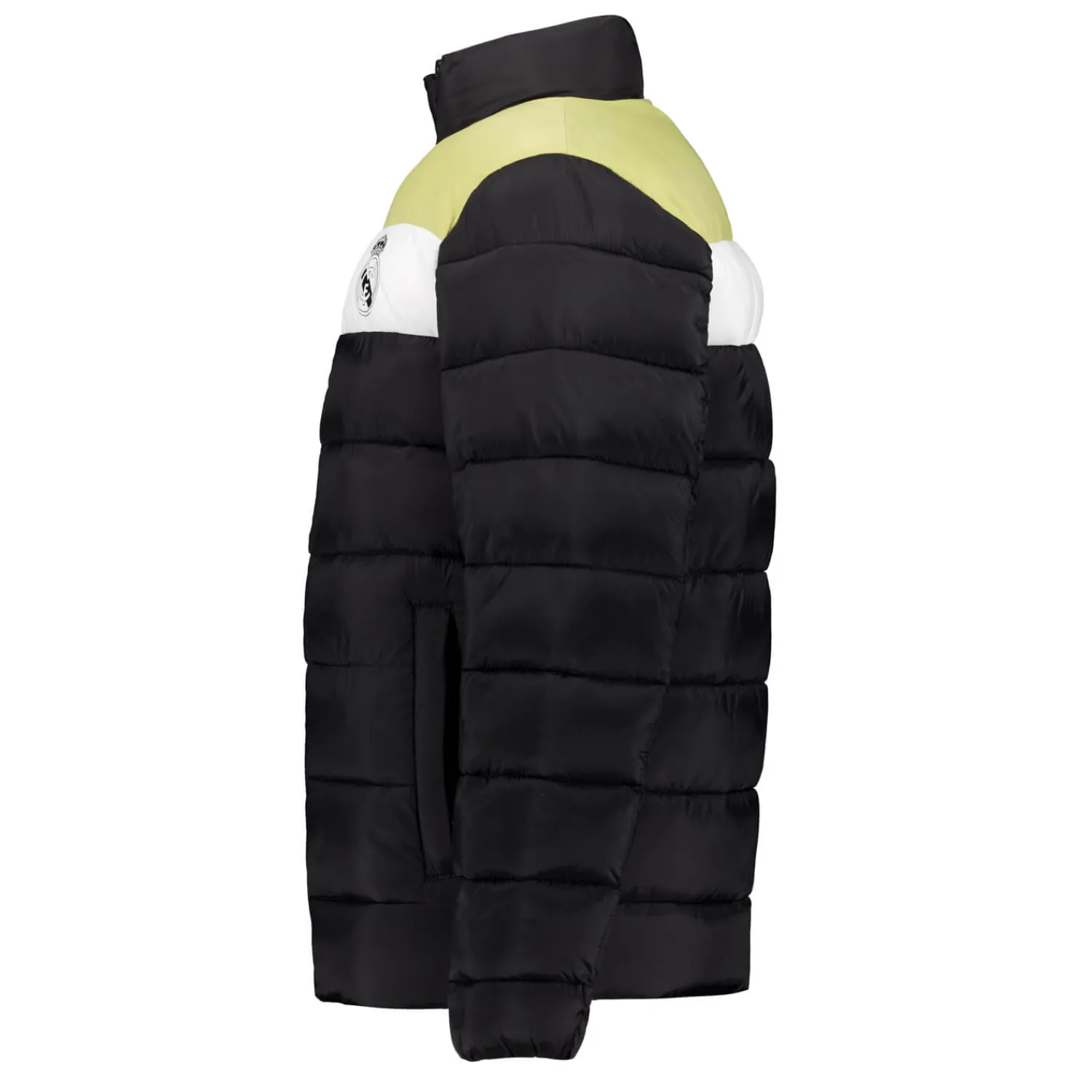 Kinder MBA Solutions Jacken|Kinder Outerwear Wattierte Jacke Color Block Real Madrid Schwarz
