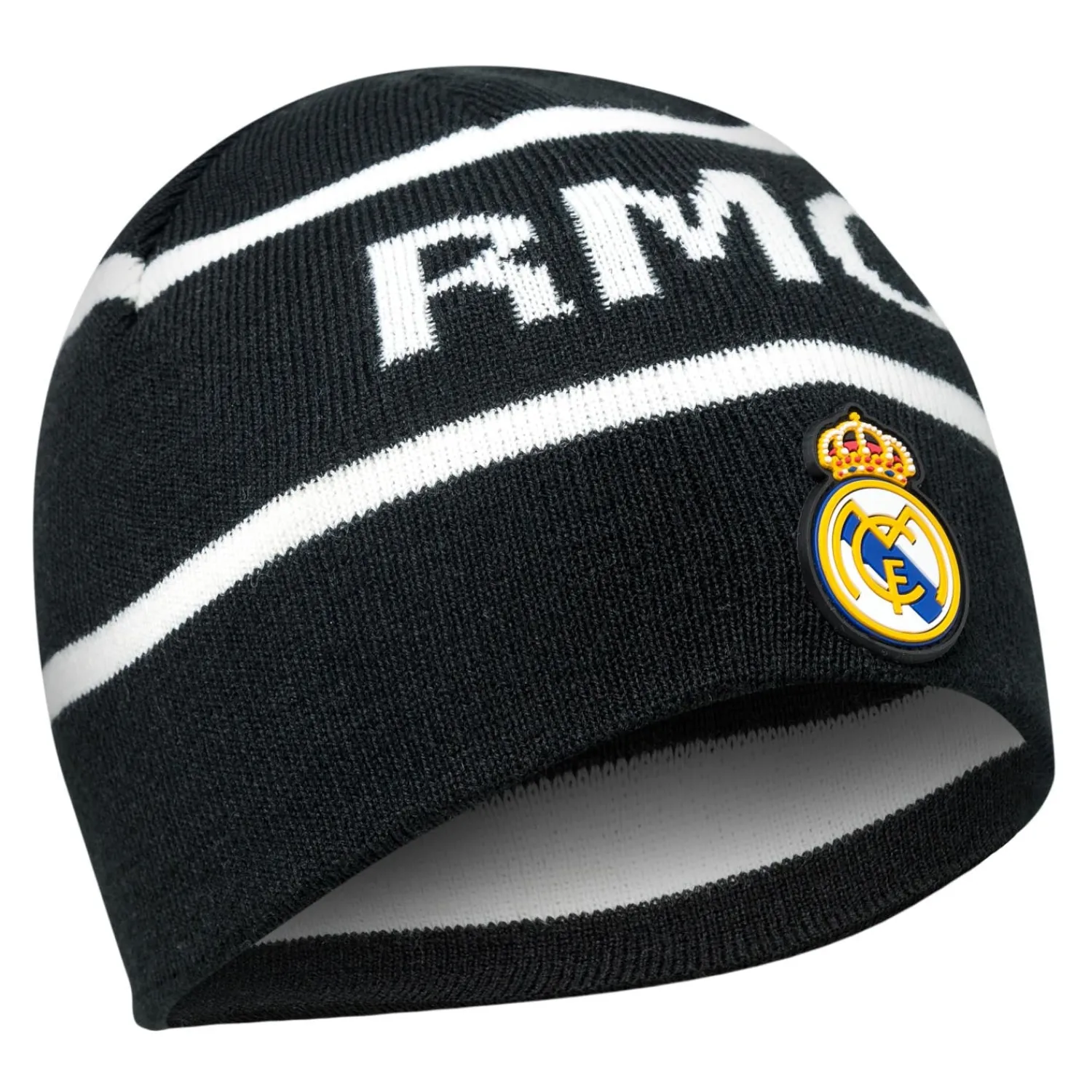Kinder Project Rogers & JLK, S.L. Hüte|Kinder RMCF Wendbare Beanie Schwarz/Weiß