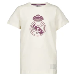 Kinder Sport Design Sweden AB T-Shirts|Kinder T-Shirt Color Crest Off White Real Madrid