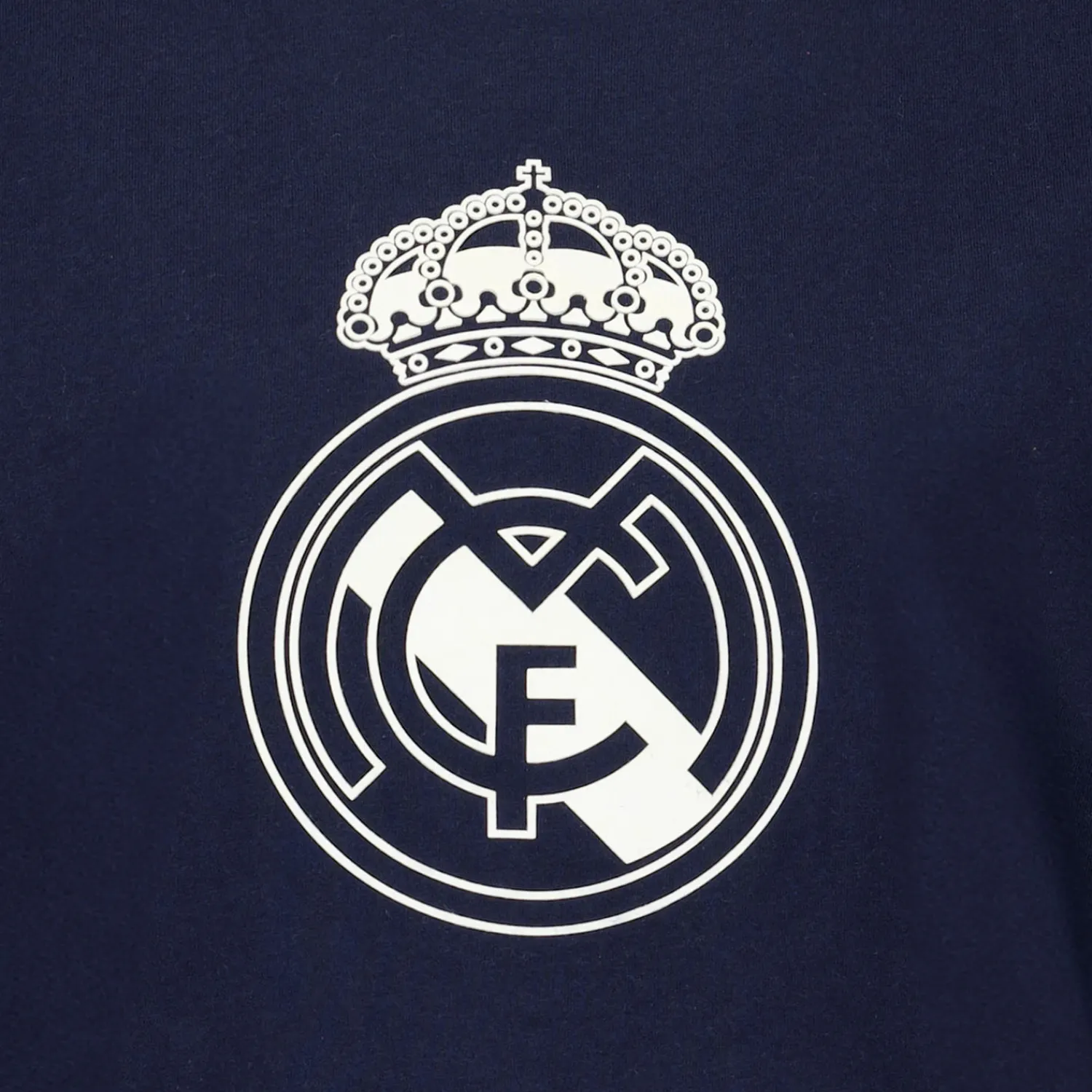 Kinder Sport Design Sweden AB T-Shirts|Kinder T-Shirt Color Crest Marineblau Real Madrid