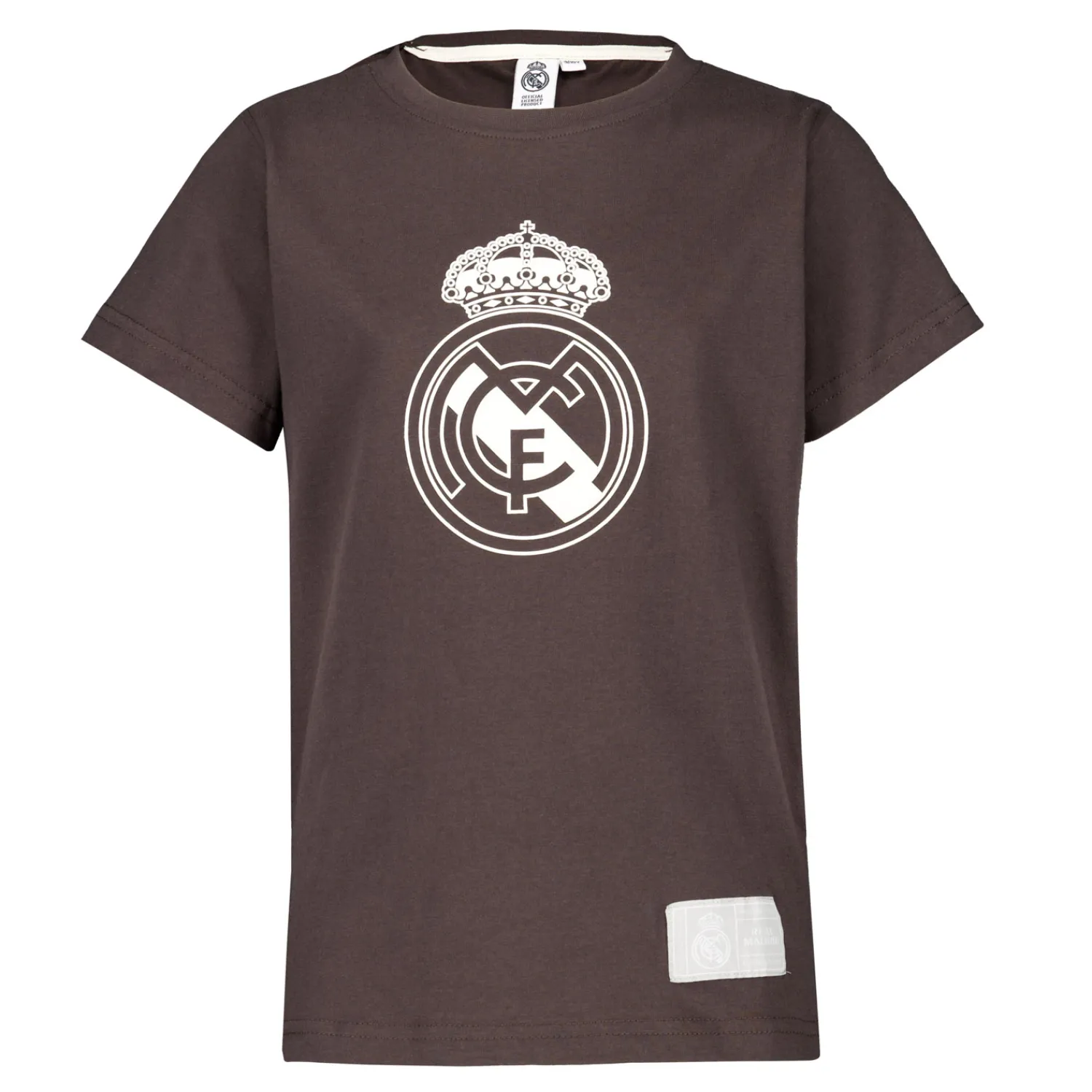 Kinder Sport Design Sweden AB T-Shirts|Kinder T-Shirt Color Crest Schwarz Real Madrid