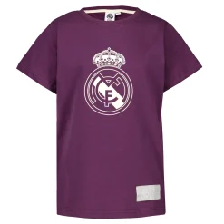 Kinder Sport Design Sweden AB T-Shirts|Kinder T-Shirt Color Crest Lila Real Madrid