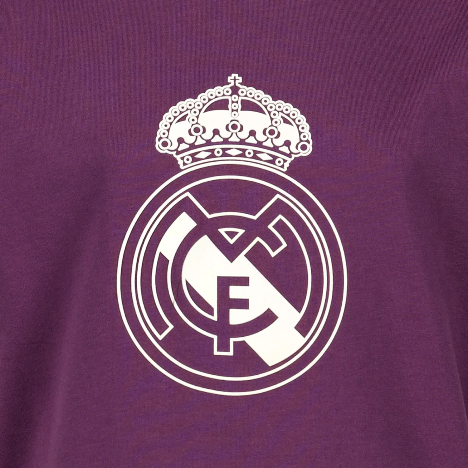 Kinder Sport Design Sweden AB T-Shirts|Kinder T-Shirt Color Crest Lila Real Madrid