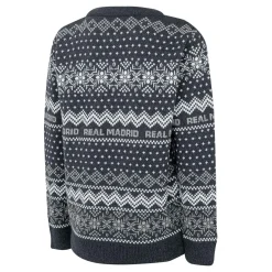 Kinder Foundry Sweatshirts|Kinder Weihnachtspulli Marineblau/Grau Wappen
