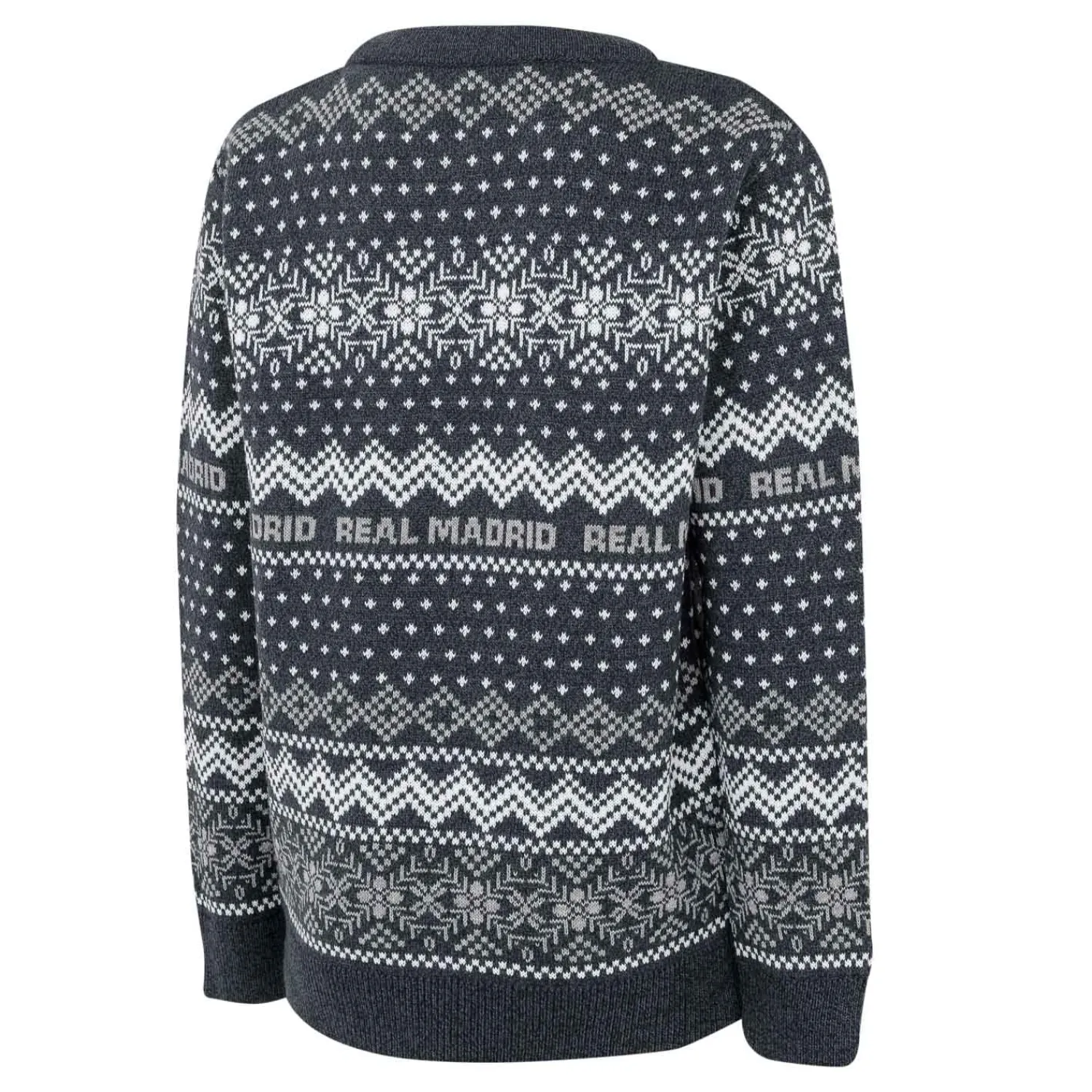 Kinder Foundry Sweatshirts|Kinder Weihnachtspulli Marineblau/Grau Wappen