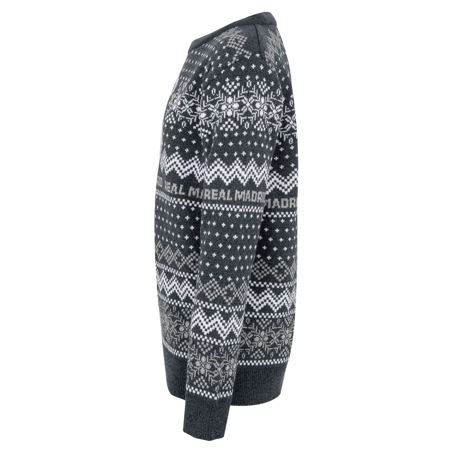 Kinder Foundry Sweatshirts|Kinder Weihnachtspulli Marineblau/Grau Wappen