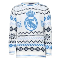 Kinder Foundry Sweatshirts|Kinder Weihnachtspulli Wappen Ice White