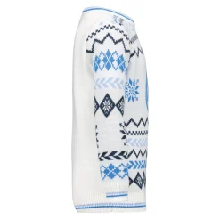 Kinder Foundry Sweatshirts|Kinder Weihnachtspulli Wappen Ice White