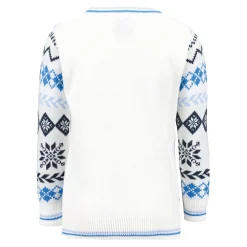 Kinder Foundry Sweatshirts|Kinder Weihnachtspulli Wappen Ice White