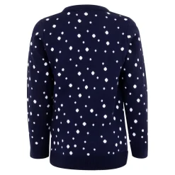 Kinder Foundry Sweatshirts|Kinder Weihnachtspullover Ski-Pinguin