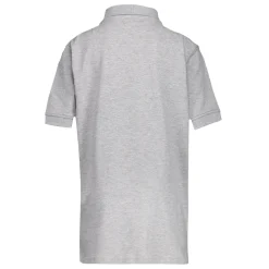 Kinder OSDM Polos|Zurück Zur Schule|Kinder-Polo ECO Essentials Real Madrid Wappen Grau Farbe