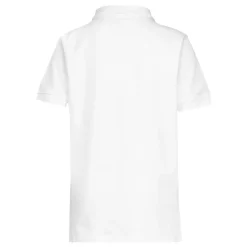Herren OSDM Zurück Zur Schule|Polos|Kinder-Poloshirt ECO Essentials Real Madrid Weißes Wappen
