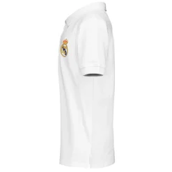 Herren OSDM Zurück Zur Schule|Polos|Kinder-Poloshirt ECO Essentials Real Madrid Weißes Wappen