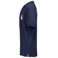 Kinder OSDM Zurück Zur Schule|Polos|Kinder-Poloshirt ECO Essentials Real Madrid Schild Farbe Blau